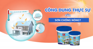 Sơn chống nóng SK hiệu quả giá rẻ